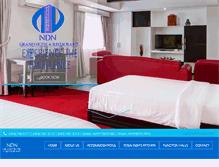 Tablet Screenshot of ndngrandhotel.com